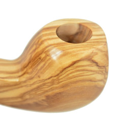 FATTA A MANO massive olive pipe