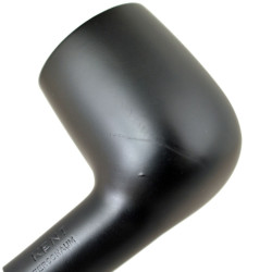KENT long black billiard pipe with two stems