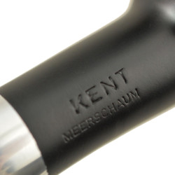 KENT long black billiard pipe with two stems