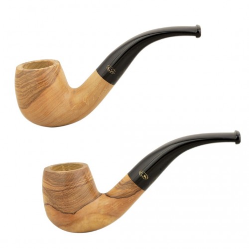ULIVO bent billiard pipe