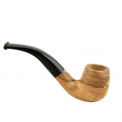 ULIVO bent billiard pipe