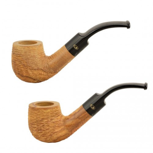 ULIVO bent billiard rustic pipe