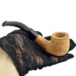 ULIVO bent billiard rustic pipe