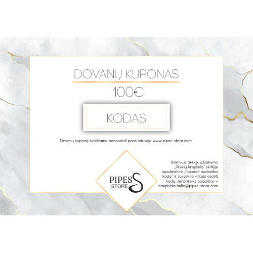 GIFT VOUCHER 100€