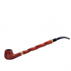 BENT ALBERT (no.15) long churchwarden pipe