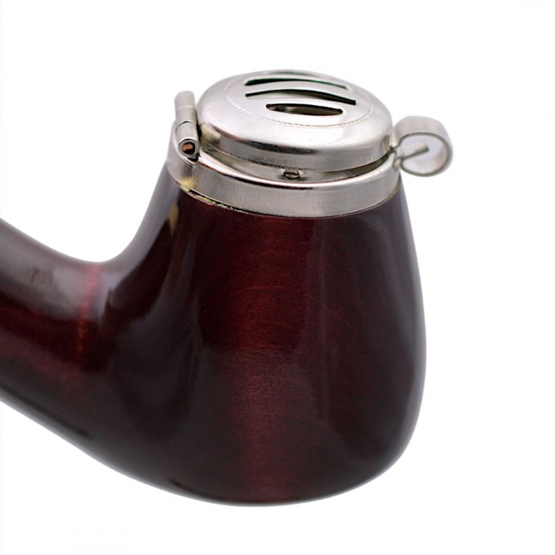 No. 21 Old Army Pear Wood Pipe (Dual Stems)