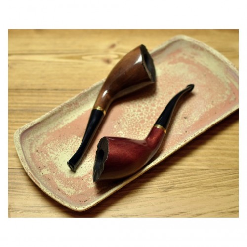 INDIGO no. 310 bent handmade pipe