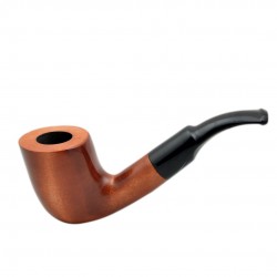 VIKING no. 37 pearwood bent billiard tobacco smoking pipe
