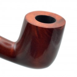 VIKING no. 37 pearwood bent billiard tobacco smoking pipe