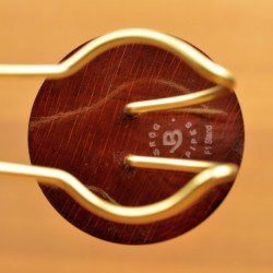 Round beech flexible pipe stand