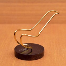Round beech flexible pipe stand